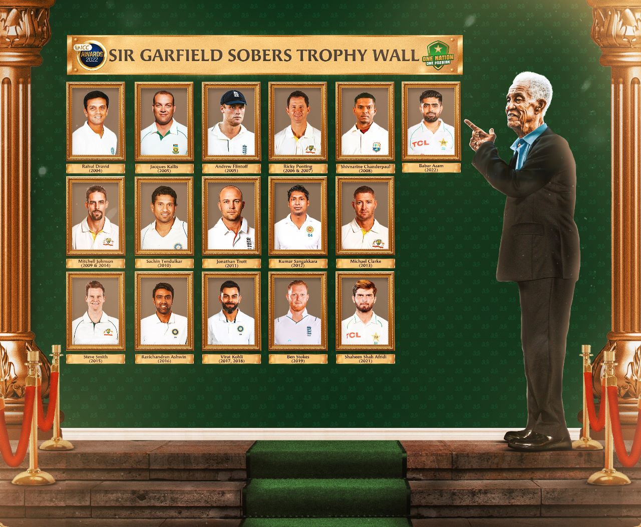 Babar Azam Wins Sir Garfield Sobers Trophy For ICC Men S Cricketer Of