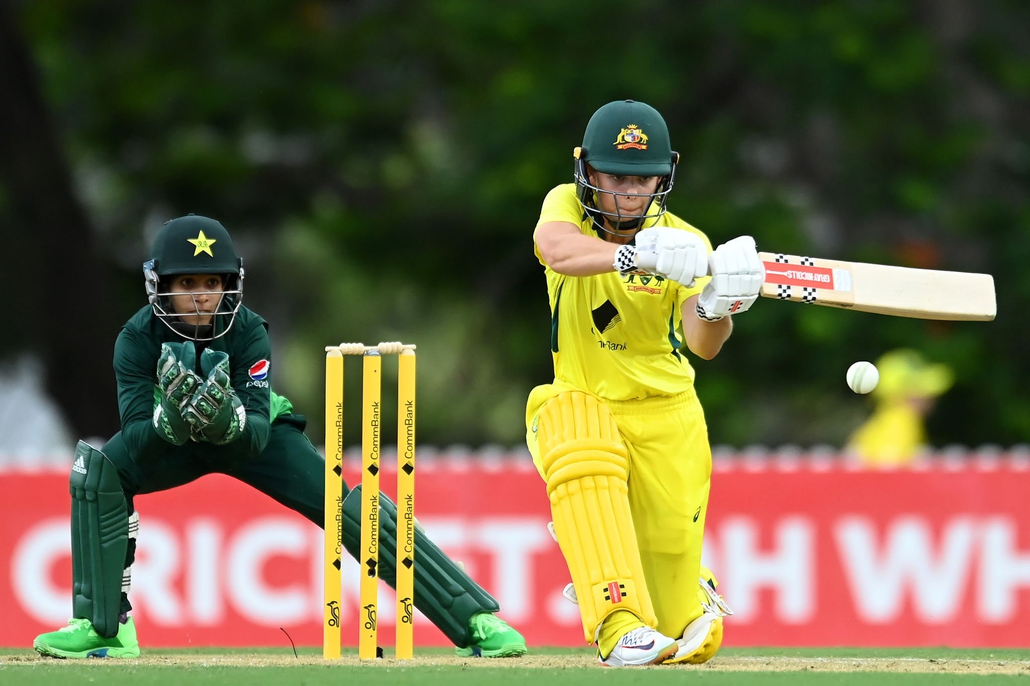 Australia Women Beat Pakistan Women By Eight Wickets In Rain-curtailed ...