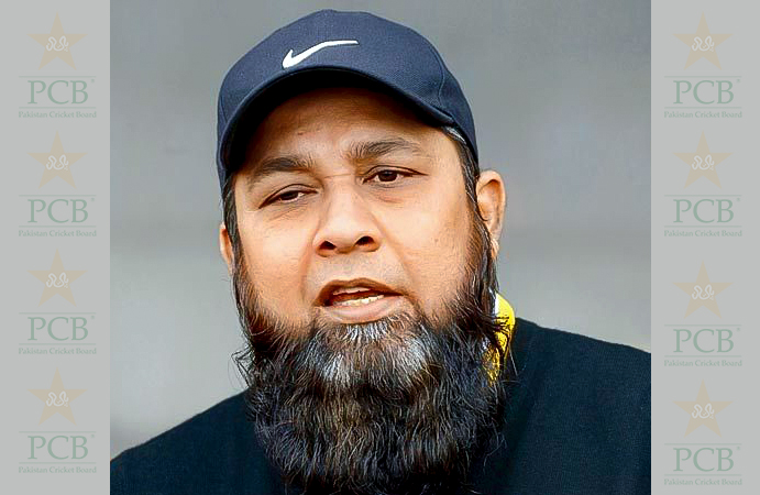 Chief Selector Inzamam Ul Haq Meets Chairman Pcb Ehsan Mani Press Release Pcb