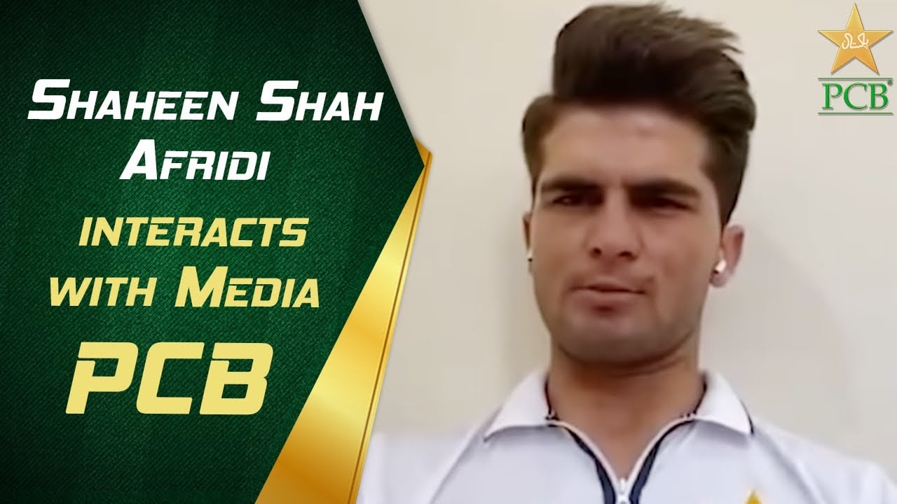 Shaheen Shah Afridi Interacts With Media | Press Release | PCB