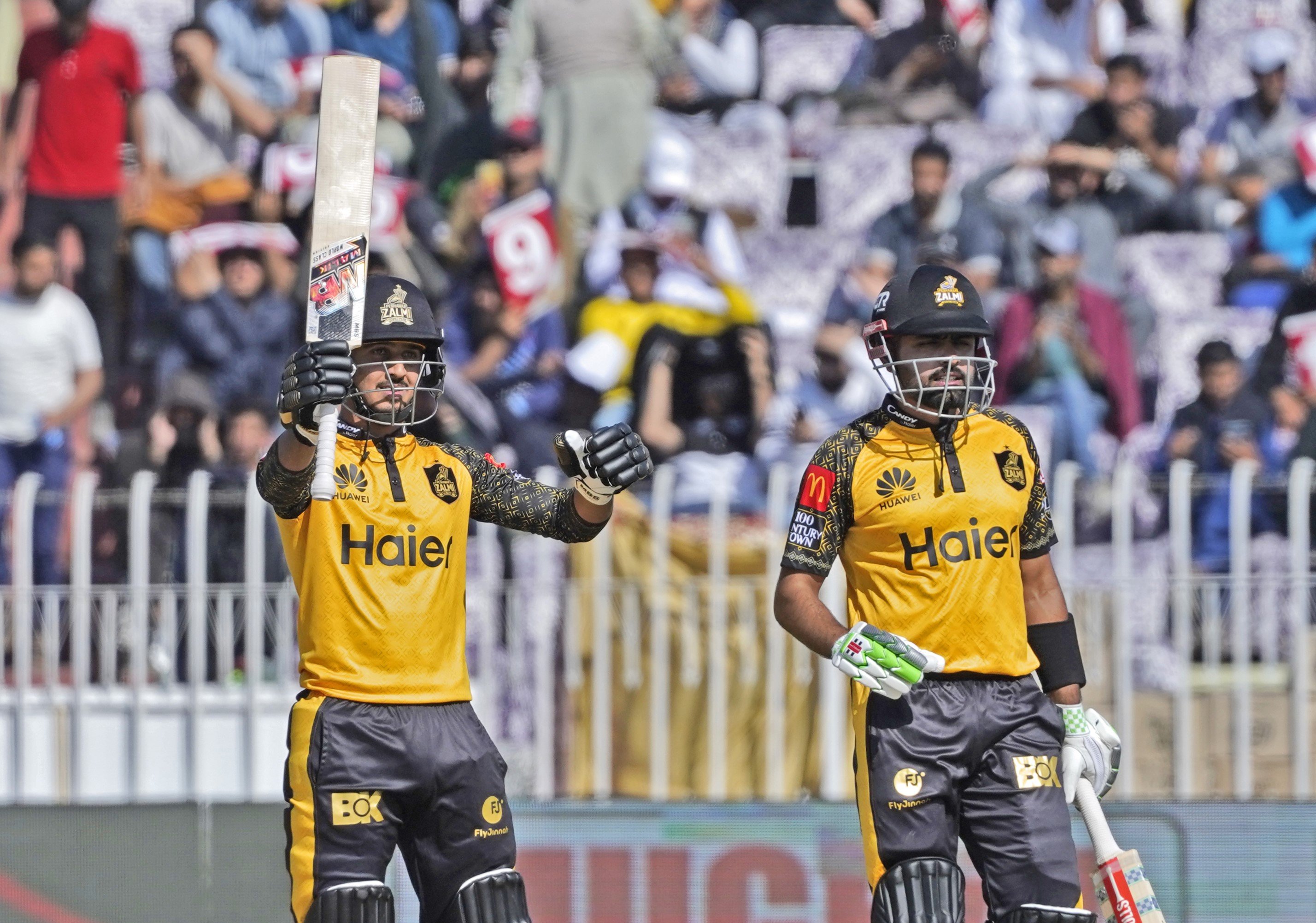 Saim Ayub stars in Peshawar Zalmi's win over Lahore Qalandars Press