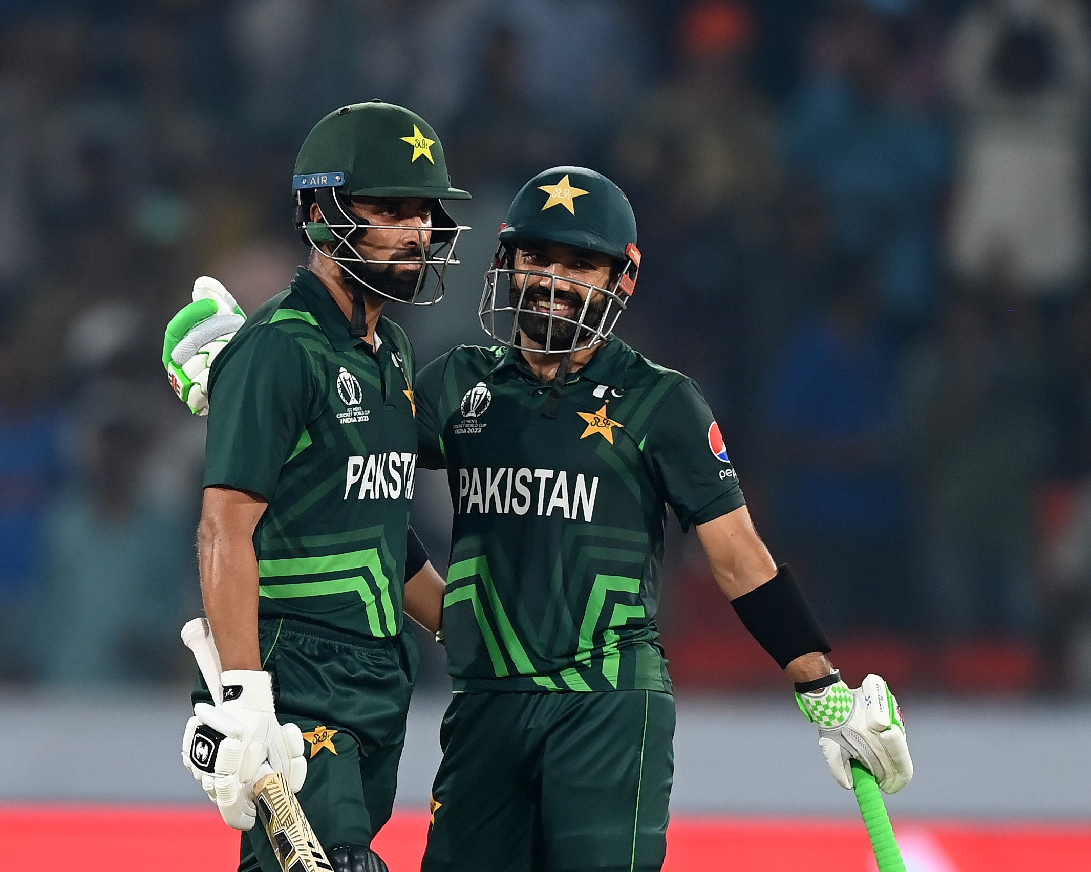 Rizwan, Abdullah tons power Pakistan to record World Cup chase | Press ...