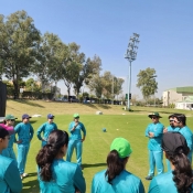Players training and practice session